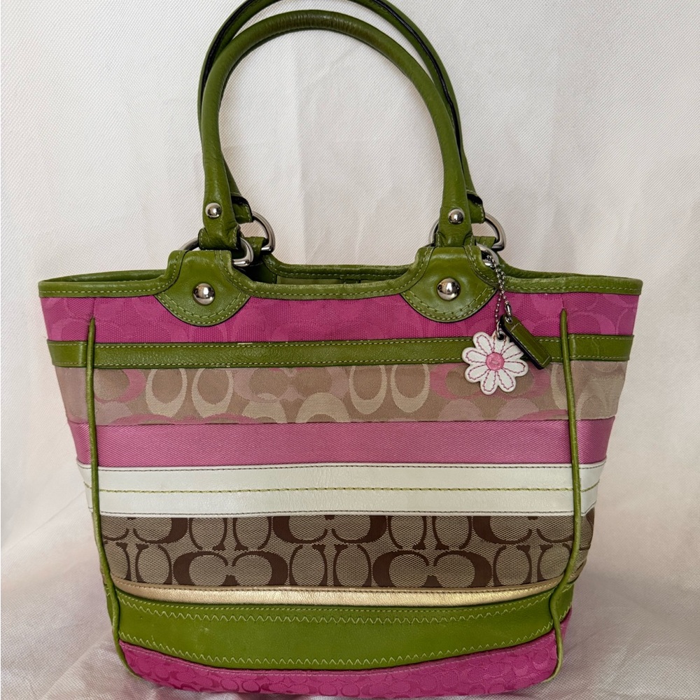 Coach Patchwork Tote Bag